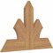 Ekena Millwork Richland Timber Gable Bracket, Western Red Cedar, 36"W x 24"H x 1 1/2"D x 5 1/2"F, 16/12 Pitch GBW036X24X0206RIC00SWR - alternate 3